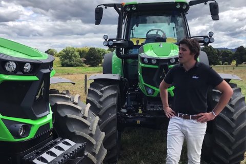 The ultimate heavy duty 4 cylinder tractor