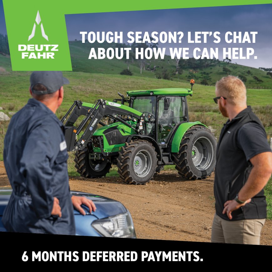 Deutz-Fahr have Flexi Finance Deals to talk to you about.