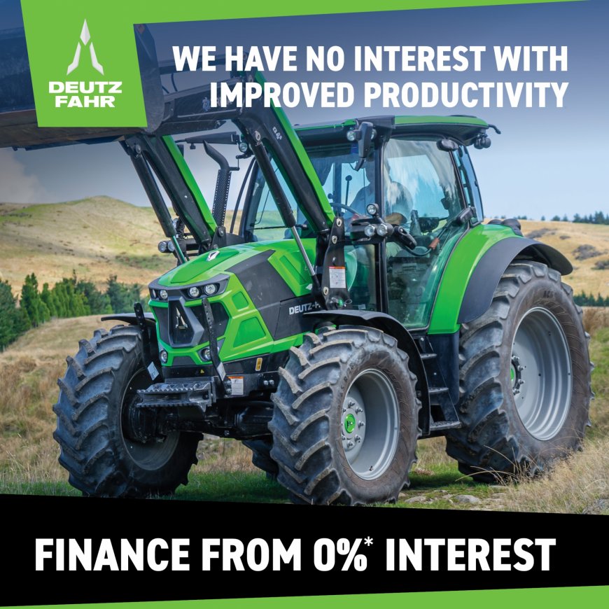 0% on Deutz-Fahr Range