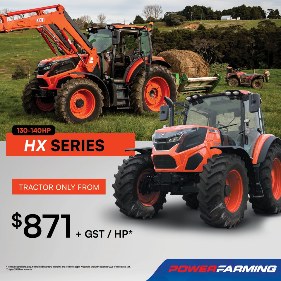 Kioti HX 140HP Deal