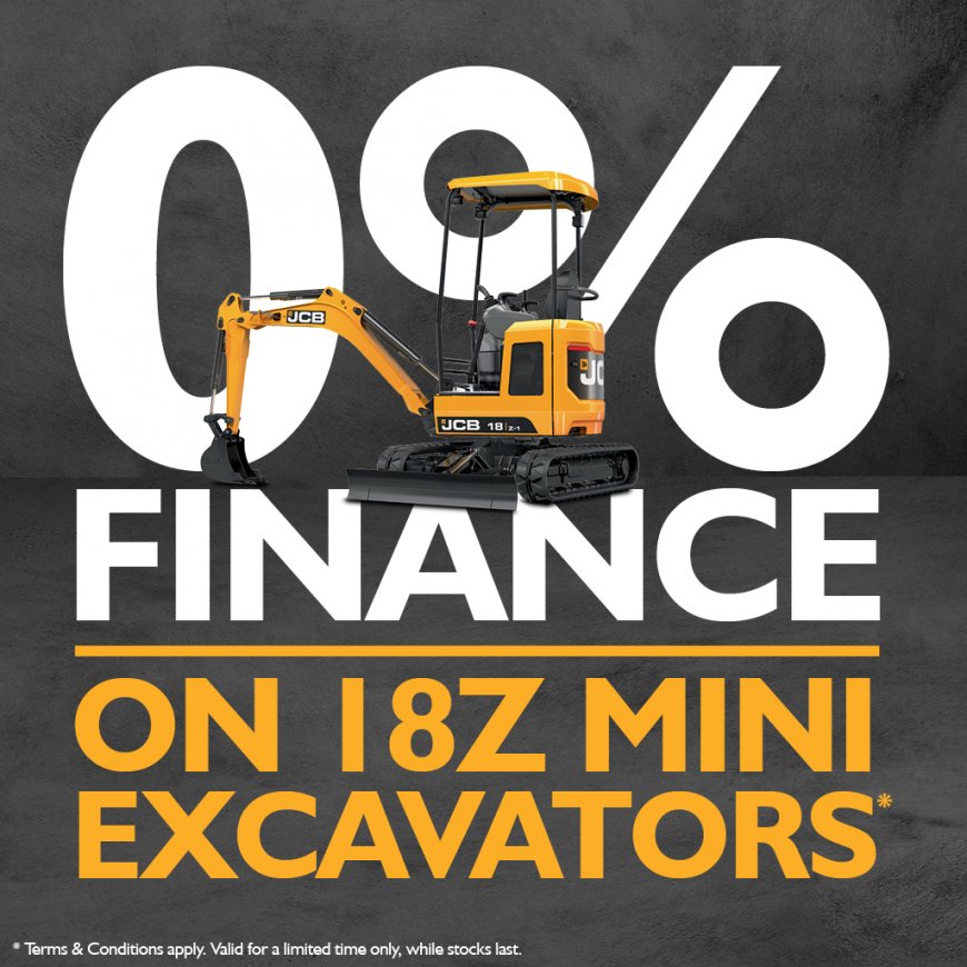 JCB 18z 0% Interest
