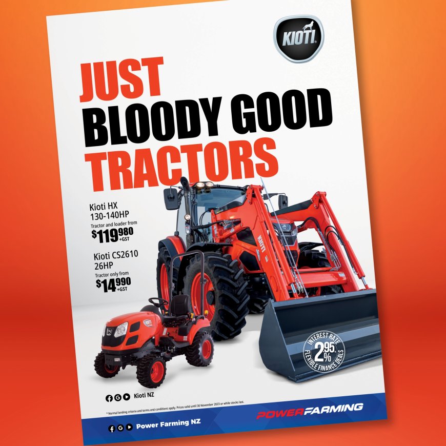Kioti Spring Catalogue out now