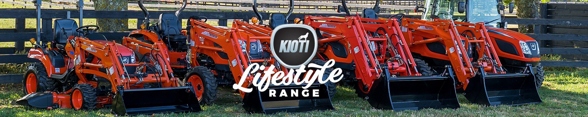 Kioti Lifestyle Range Banner