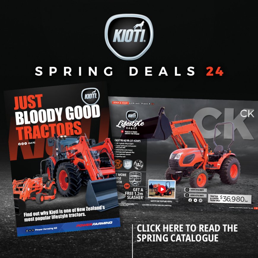 Kioti Spring Catalogue 2024