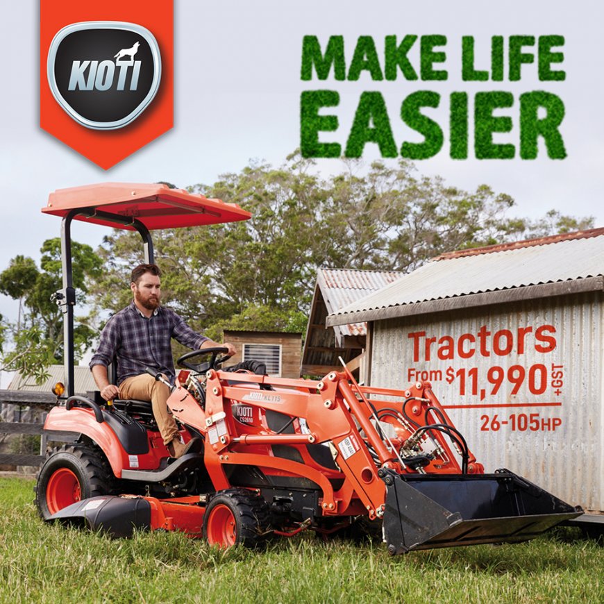 Make life easier with Kioti