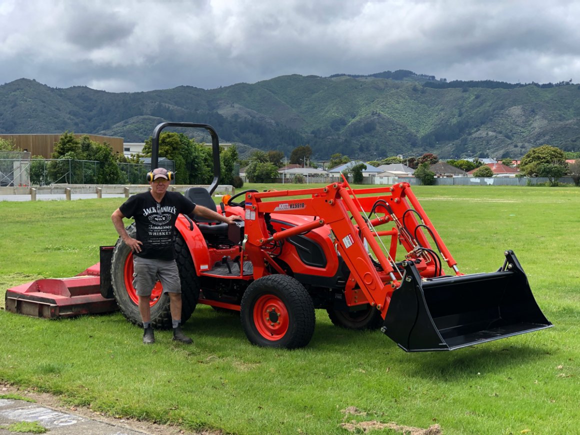 When grass grows, we have to mow