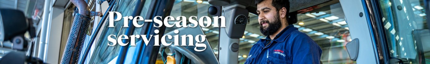 Pre-season servicing