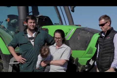 Bas and Serena talk about farming in Mid Canterbury