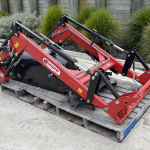 Bonatti front end loader with bucket