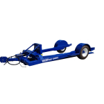 Transtak 2000kg 3-4 bin trailer ext forks