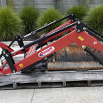 Bonatti front end loader with bucket