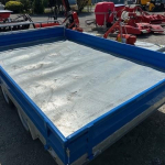 Daytech 2 x 3 Tipping Flat Deck Trailer