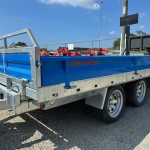Daytech 2 x 3 Tipping Flat Deck Trailer