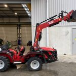 Bonatti front end loader with bucket