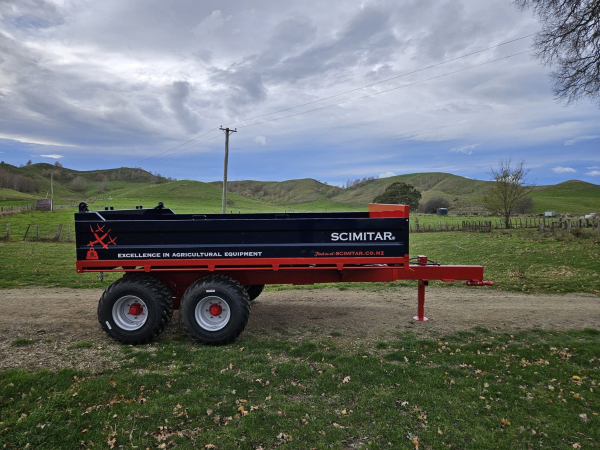 Scimitar 8 Tonne Tandem Axel Tip Trailer