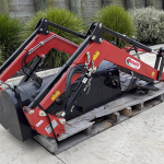 Bonatti front end loader with bucket