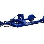 Transtak 2000kg 3-4 bin trailer ext forks